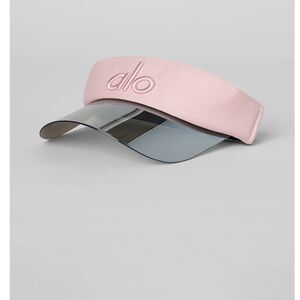 ALO Yoga Pink Visor ballet pink